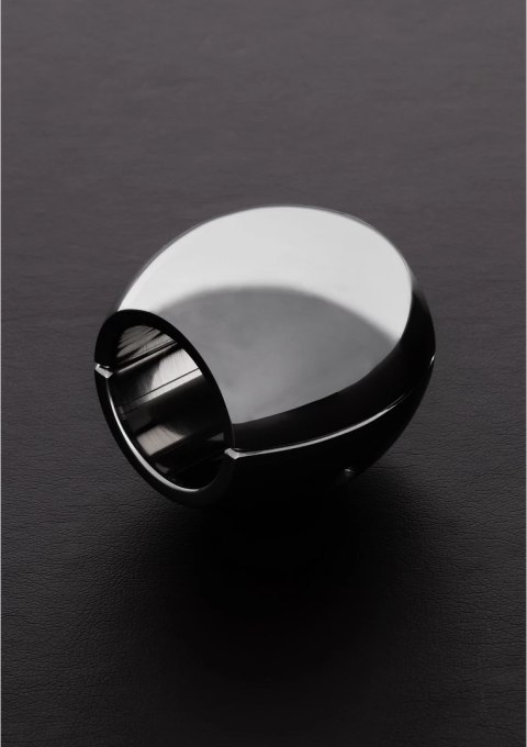 Steel - Owalny noszak na jądra 3,5 cm Steel - Owalny noszak na jądra 3,5 cm