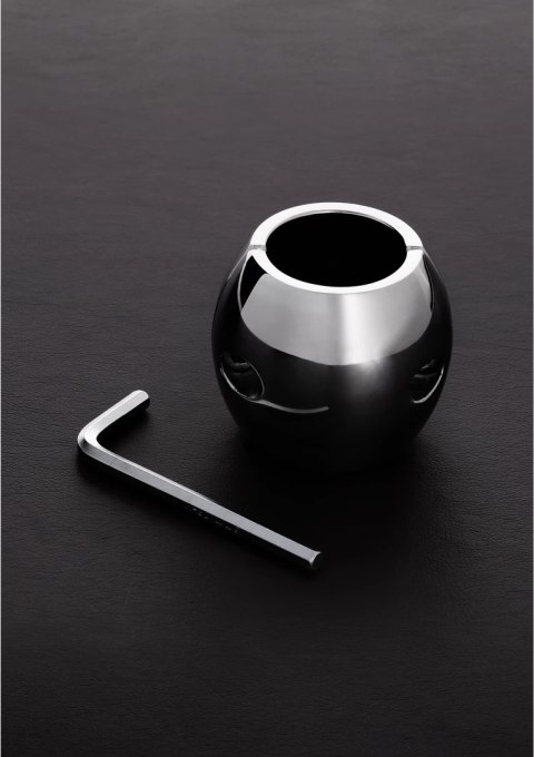 Steel - Owalny noszak na jądra 3,5 cm Steel - Owalny noszak na jądra 3,5 cm