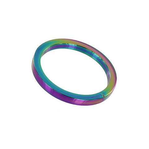 Steel - Pierścień płaski Rainbow - 0.3 x 1.8 / 8 x 45 mm Steel - Pierścień płaski Rainbow - 0.3 x 1.8 / 8 x 45 mm