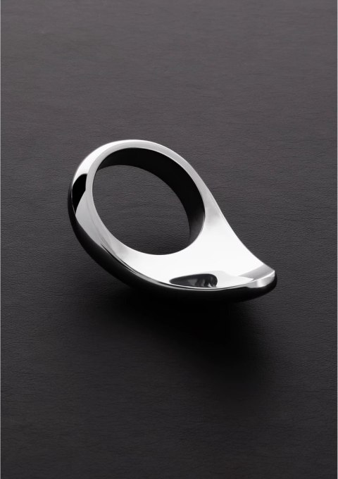 Steel - Pierścień w kształcie łezki - 50 mm Steel - Pierścień w kształcie łezki - 50 mm