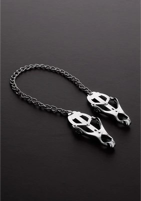 Steel - Zacisk na sutek Clover z łańcuszkiem Steel - Zacisk na sutek Clover z łańcuszkiem