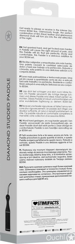 Packa - wiosło wysadzana diamentami Ouch! by shots Packa - wiosło wysadzana diamentami Ouch! by shots