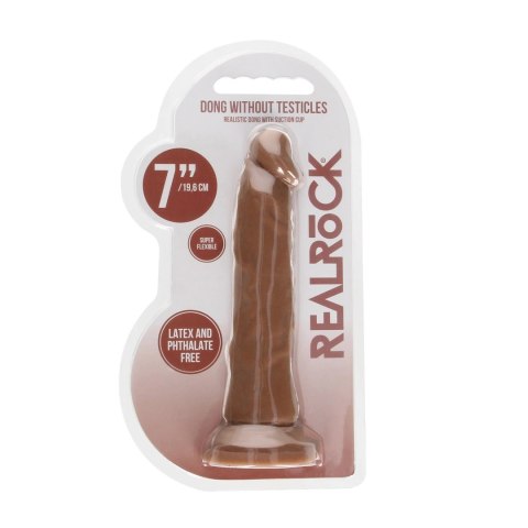 RealRock - Bardzo realistyczne dildo z wypukłymi żyłami 17 cm RealRock - Bardzo realistyczne dildo z wypukłymi żyłami 17 cm