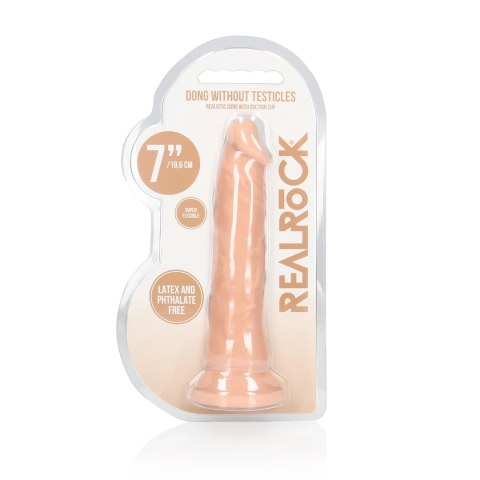 RealRock - Bardzo realistyczne dildo z wypukłymi żyłami 17 cm RealRock - Bardzo realistyczne dildo z wypukłymi żyłami 17 cm