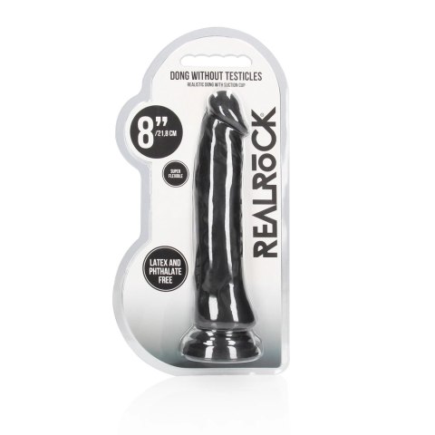 RealRock - Bardzo realistyczne dildo z wypukłymi żyłami 20 cm RealRock - Bardzo realistyczne dildo z wypukłymi żyłami 20 cm