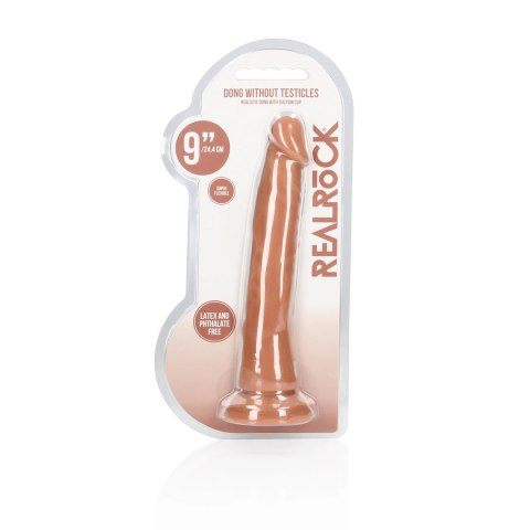 RealRock - Bardzo realistyczne dildo z wypukłymi żyłami 23 cm RealRock - Bardzo realistyczne dildo z wypukłymi żyłami 23 cm