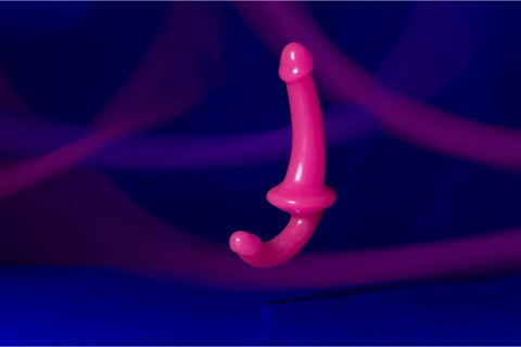 RealRock - Dildo StrapOn świecące w ciemności 13,5 cm RealRock - Dildo StrapOn świecące w ciemności 13,5 cm