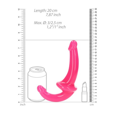 RealRock - Dildo StrapOn świecące w ciemności 13,5 cm RealRock - Dildo StrapOn świecące w ciemności 13,5 cm