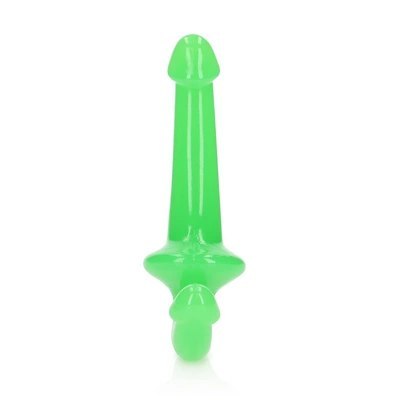 RealRock - Dildo StrapOn świecące w ciemności 13,5 cm RealRock - Dildo StrapOn świecące w ciemności 13,5 cm