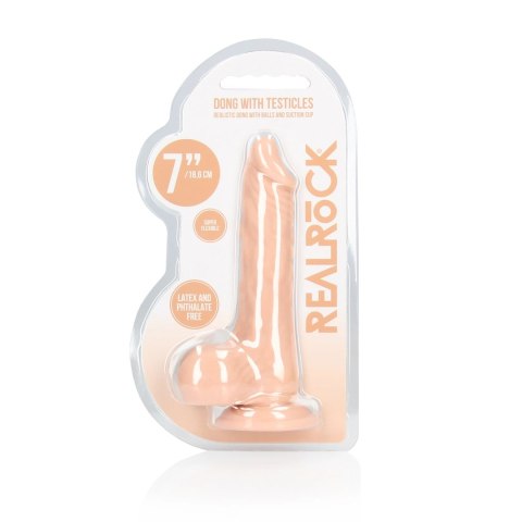 RealRock - Dildo z jądrami 17 cm RealRock - Dildo z jądrami 17 cm