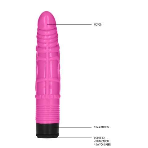 GC by shots - Delikatny realistyczny wibrator dildo - 20 cm GC by shots - Delikatny realistyczny wibrator dildo - 20 cm