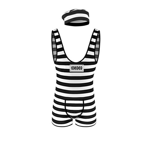 Singlet o tematyce więziennej SM Male Power Singlet o tematyce więziennej SM Male Power