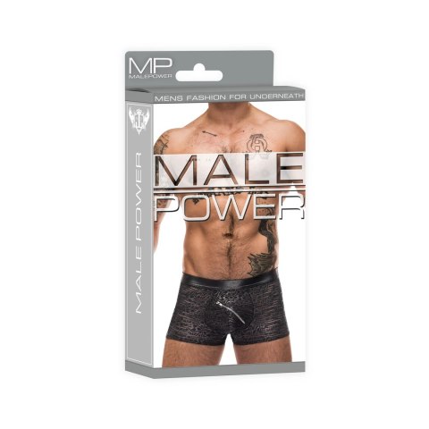 Szorty z ukośnym zamkiem S Male Power Szorty z ukośnym zamkiem S Male Power