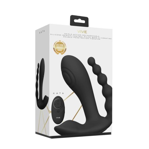 Vive - Wibrator z podwójną penetracją Kata Vive - Wibrator z podwójną penetracją Kata
