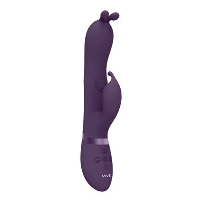 Vive - Wibrujące królicze ucho G-Spot z wałem pulsacyjnym Gada Vive - Wibrujące królicze ucho G-Spot z wałem pulsacyjnym Gada