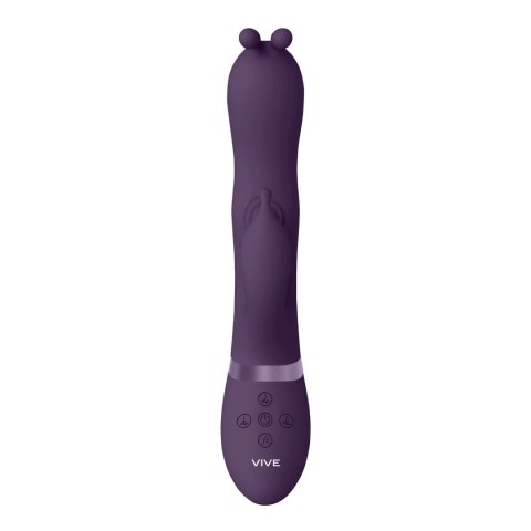 Vive - Wibrujące królicze ucho G-Spot z wałem pulsacyjnym Gada Vive - Wibrujące królicze ucho G-Spot z wałem pulsacyjnym Gada