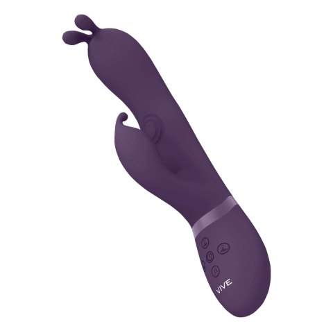 Vive - Wibrujące królicze ucho G-Spot z wałem pulsacyjnym Gada Vive - Wibrujące królicze ucho G-Spot z wałem pulsacyjnym Gada