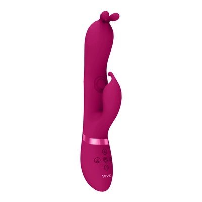 Vive - Wibrujące królicze ucho G-Spot z wałem pulsacyjnym Gada Vive - Wibrujące królicze ucho G-Spot z wałem pulsacyjnym Gada