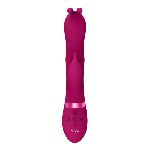 Vive - Wibrujące królicze ucho G-Spot z wałem pulsacyjnym Gada Vive - Wibrujące królicze ucho G-Spot z wałem pulsacyjnym Gada