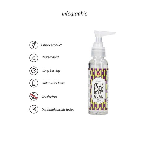 S-line by Shots - Lubrykant do seksu analnego Your Hole Is My Goal 100 ml S-line by Shots - Lubrykant do seksu analnego Your Hole Is My Goal 100 ml