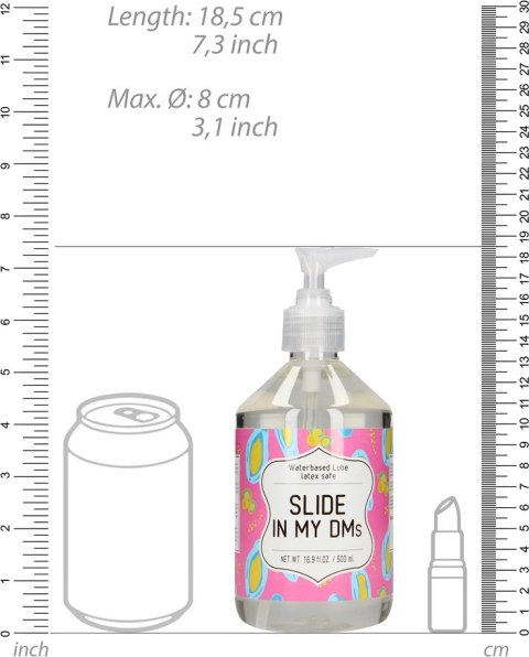 S-line by Shots - Lubrykant na bazie wody - 500 ml S-line by Shots - Lubrykant na bazie wody - 500 ml