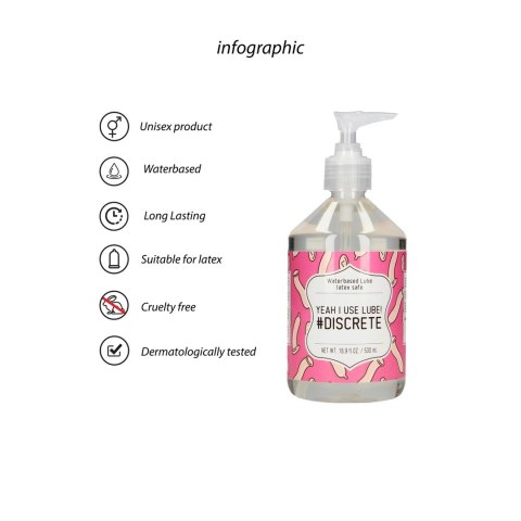 S-line by Shots - Lubrykant na bazie wody - 500 ml S-line by Shots - Lubrykant na bazie wody - 500 ml