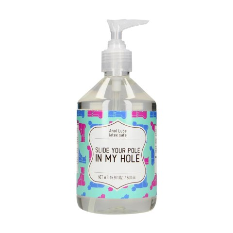 S-line by Shots - Lubrykant na bazie wody Slide Your Pole In My Hole 500 ml S-line by Shots - Lubrykant na bazie wody Slide Your Pole In My Hole 500 ml