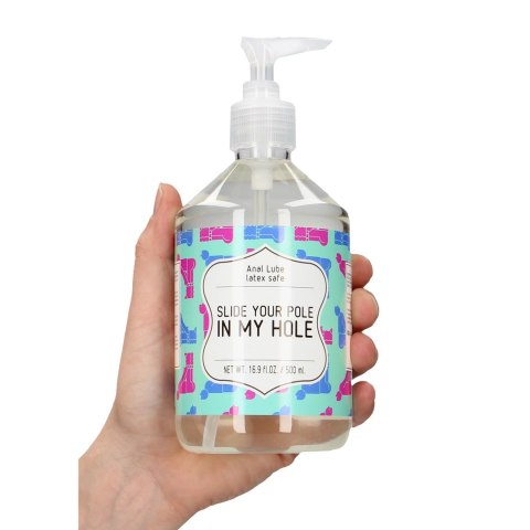 S-line by Shots - Lubrykant na bazie wody Slide Your Pole In My Hole 500 ml S-line by Shots - Lubrykant na bazie wody Slide Your Pole In My Hole 500 ml