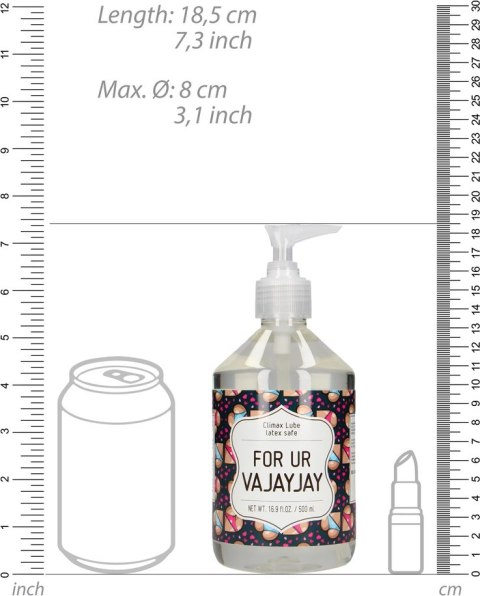 S-line by shots - Lubrykant na bazie wody - 500 ml S-line by shots - Lubrykant na bazie wody - 500 ml