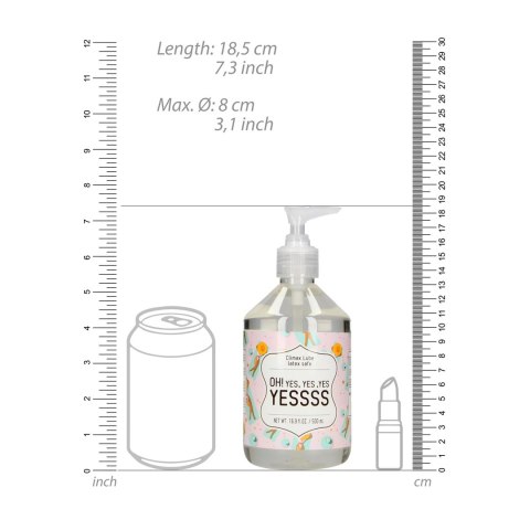 S-line by shots - Lubrykant na bazie wody Oh yes yes 500 ml S-line by shots - Lubrykant na bazie wody Oh yes yes 500 ml
