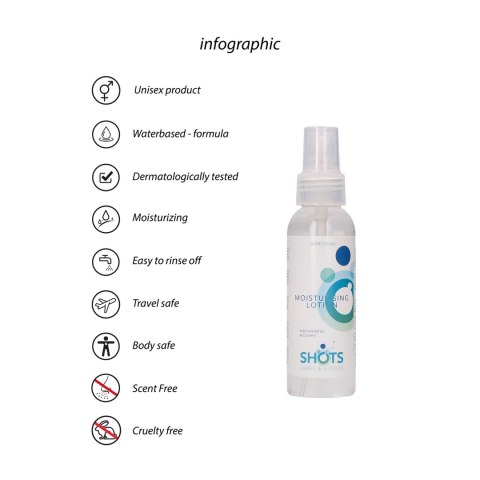 Shots Lubes Liquids by Shots - Bezzapachowy balsam nawilżający 100 ml Shots Lubes Liquids by Shots - Bezzapachowy balsam nawilżający 100 ml