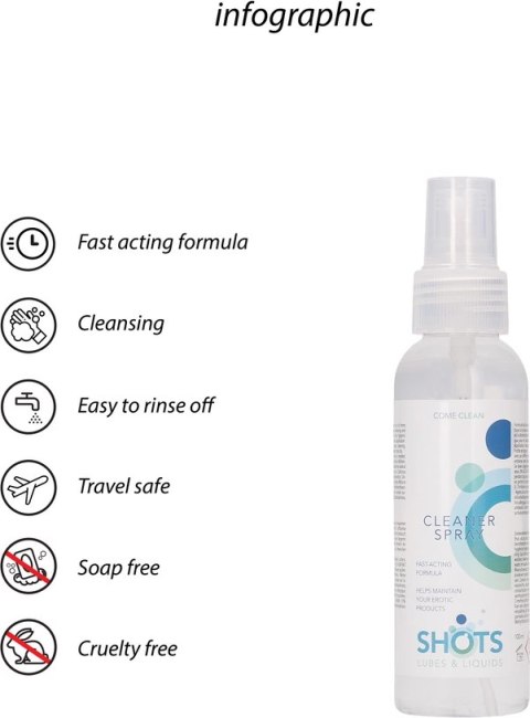 Shots Lubes Liquids by Shots - Spray odświeżający po stosunku 100 ml Shots Lubes Liquids by Shots - Spray odświeżający po stosunku 100 ml