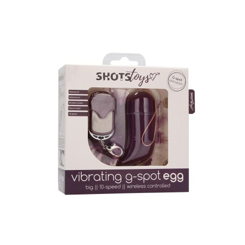 Shots Toys - Wibrujące jajeczko - punkt G Shots Toys - Wibrujące jajeczko - punkt G