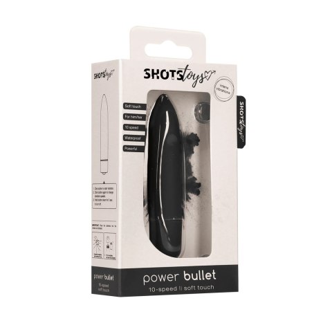 Shots Toys - Wodoodporny pocisk wibrujący - 10 prędkości Shots Toys - Wodoodporny pocisk wibrujący - 10 prędkości
