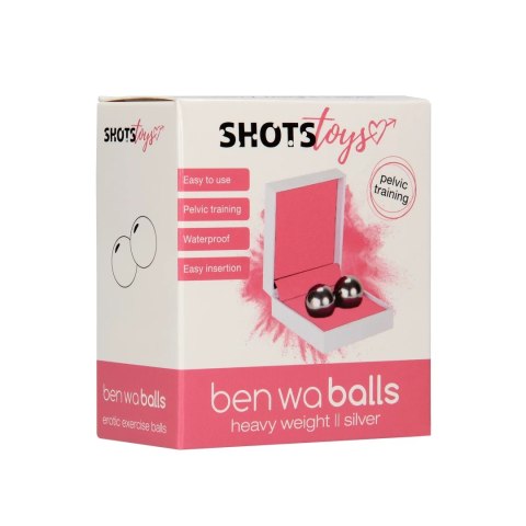 Shots Toys - Zestaw dwóch kulek - ciężkie Shots Toys - Zestaw dwóch kulek - ciężkie