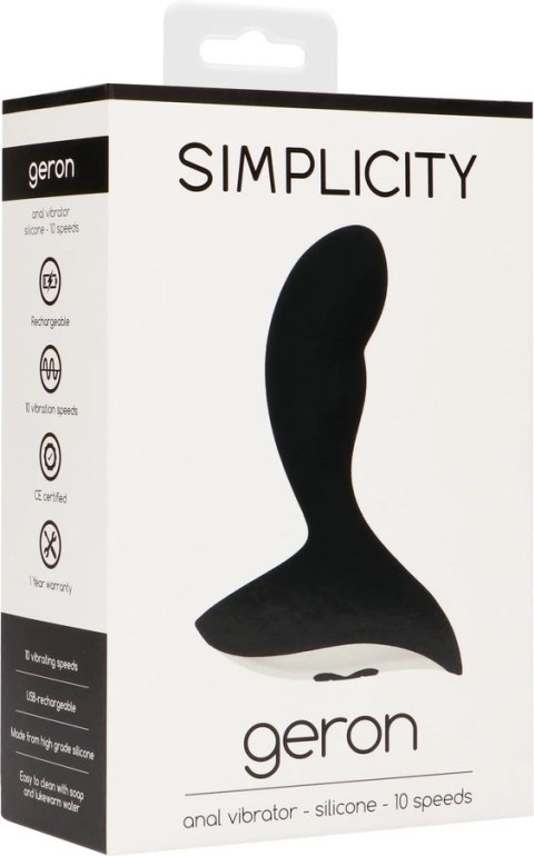 Simplicity by shots - Wibrator analny Geron Simplicity by shots - Wibrator analny Geron