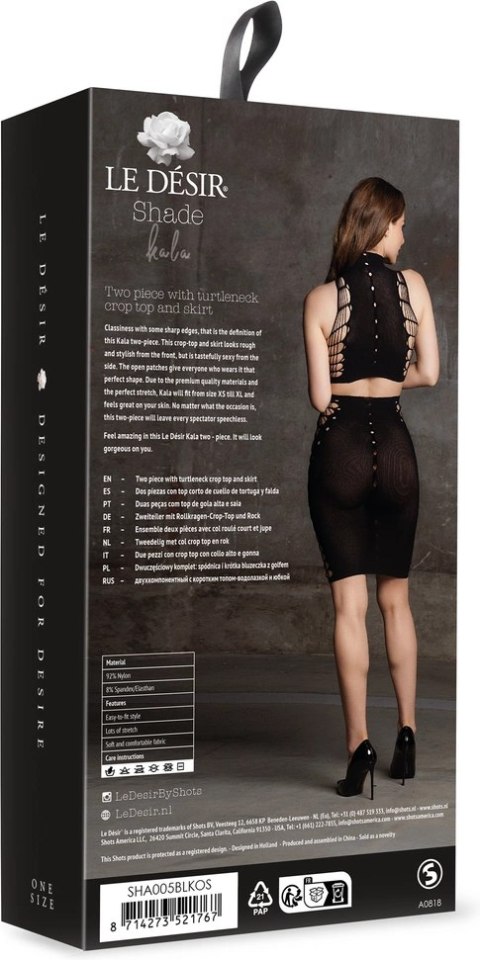 Le desir - Seksowny zestaw top + spódnica modelująca S - XL Le desir - Seksowny zestaw top + spódnica modelująca S - XL