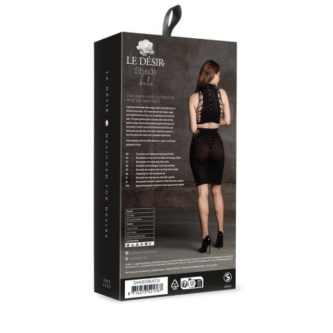 Le desir - Seksowny zestaw top + spódnica modelująca S - XL Le desir - Seksowny zestaw top + spódnica modelująca S - XL
