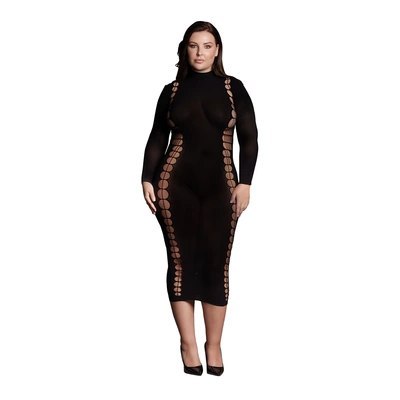 Le desir - Sukienka długa dopasowana Carme Plus Size Le desir - Sukienka długa dopasowana Carme Plus Size
