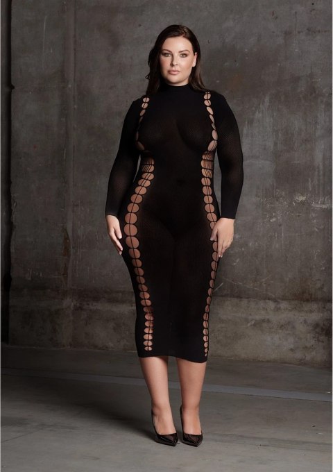 Le desir - Sukienka długa dopasowana Carme Plus Size Le desir - Sukienka długa dopasowana Carme Plus Size