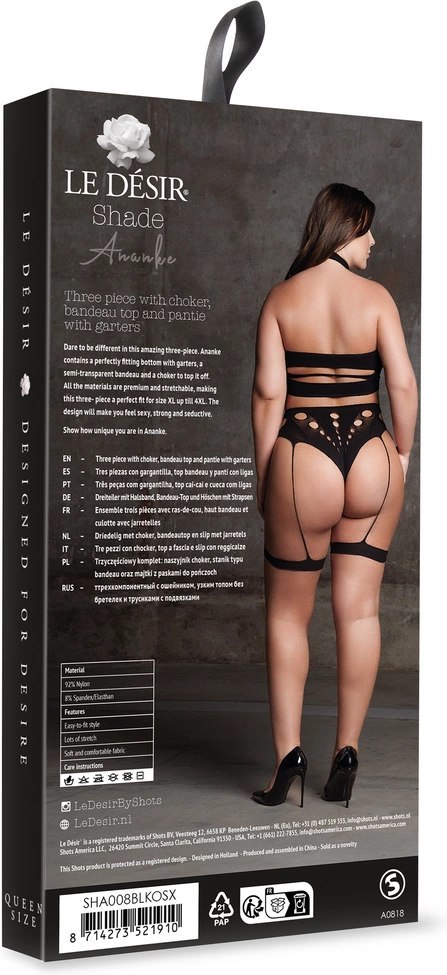 Le desir - Trzyczęściowy zestaw Ananke Plus Size Le desir - Trzyczęściowy zestaw Ananke Plus Size