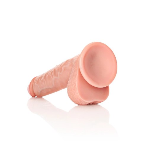 RealRock - Proste realistyczne dildo z jądrami i przyssawką 28 cm RealRock - Proste realistyczne dildo z jądrami i przyssawką 28 cm