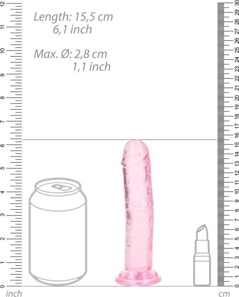RealRock - Realistyczne dildo z przyssawką 14,5 cm RealRock - Realistyczne dildo z przyssawką 14,5 cm