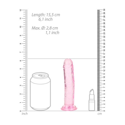 RealRock - Realistyczne dildo z przyssawką 14,5 cm RealRock - Realistyczne dildo z przyssawką 14,5 cm