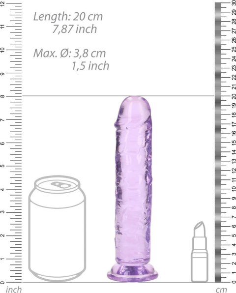 RealRock - Realistyczne dildo z przyssawką 18 cm RealRock - Realistyczne dildo z przyssawką 18 cm
