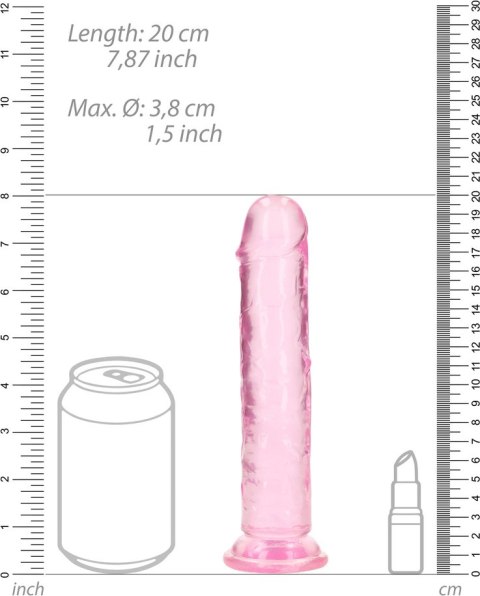 RealRock - Realistyczne dildo z przyssawką 18 cm RealRock - Realistyczne dildo z przyssawką 18 cm