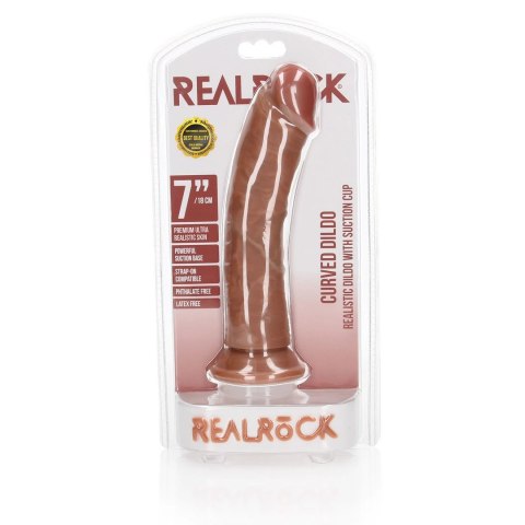 RealRock - Realistyczne dildo z przyssawką 18 cm RealRock - Realistyczne dildo z przyssawką 18 cm