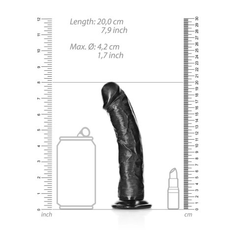 RealRock - Realistyczne dildo z przyssawką 18 cm RealRock - Realistyczne dildo z przyssawką 18 cm