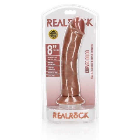 RealRock - Realistyczne dildo z przyssawką 20,5 cm RealRock - Realistyczne dildo z przyssawką 20,5 cm