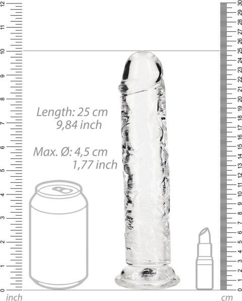 RealRock - Realistyczne dildo z przyssawką 23 cm RealRock - Realistyczne dildo z przyssawką 23 cm